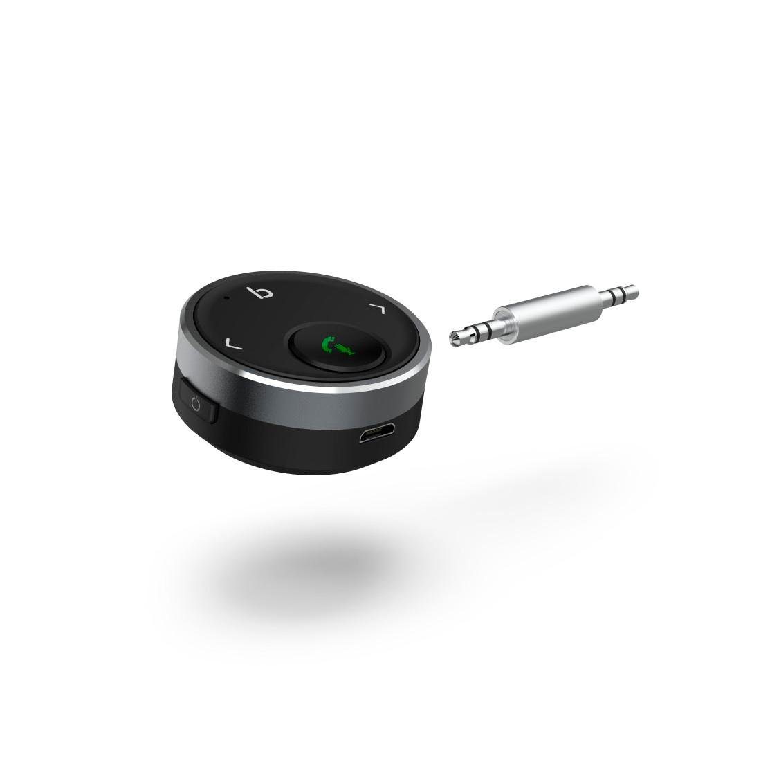 Hama Bluetooth®Receiver, Audio Adapter für Kfz, 3,5mm Stecker Bluetooth- Adapter 3,5-mm-Klinke