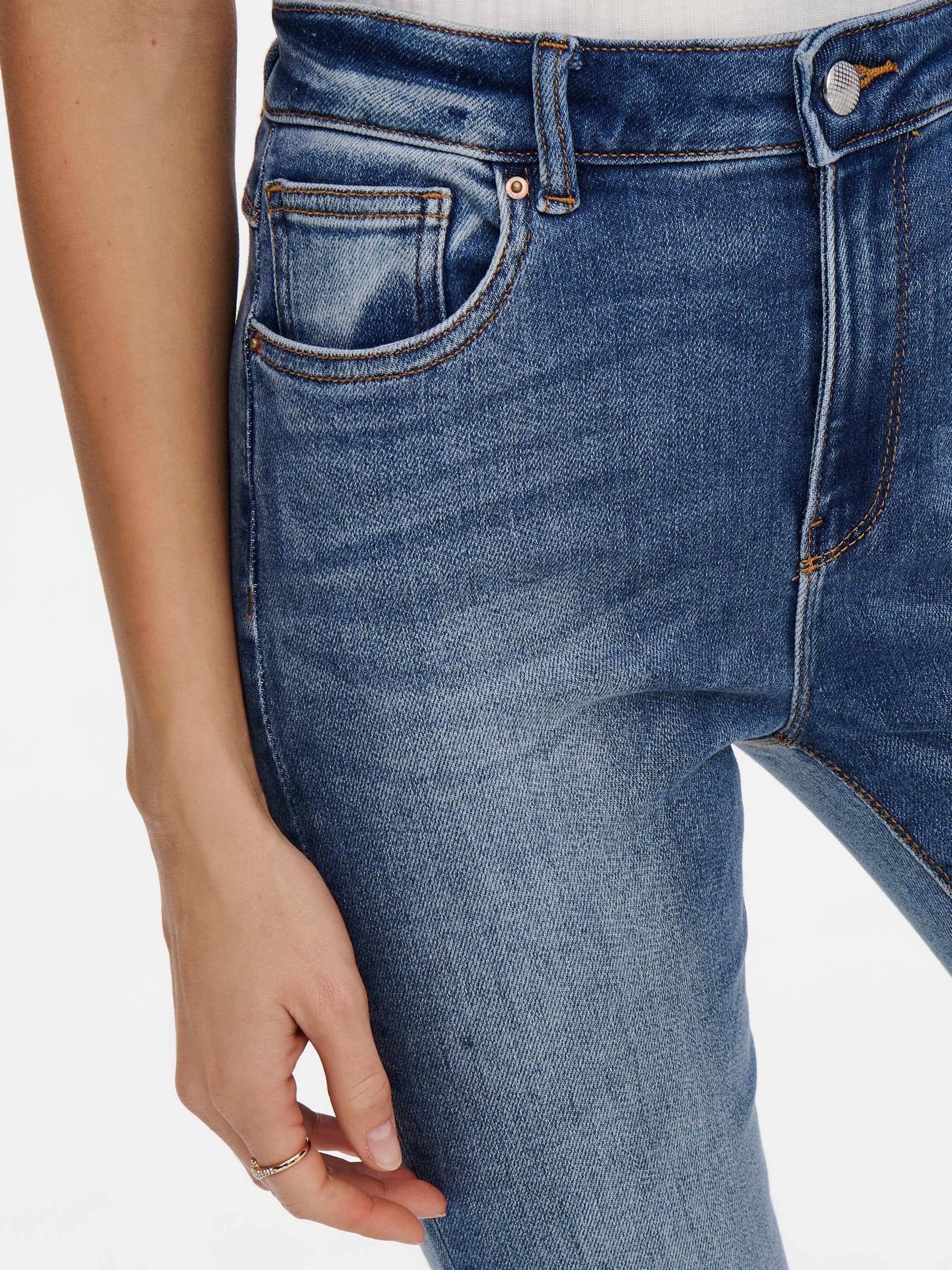 ONLY Bootcut-Jeans Mila (1-tlg) Plain/ohne Details