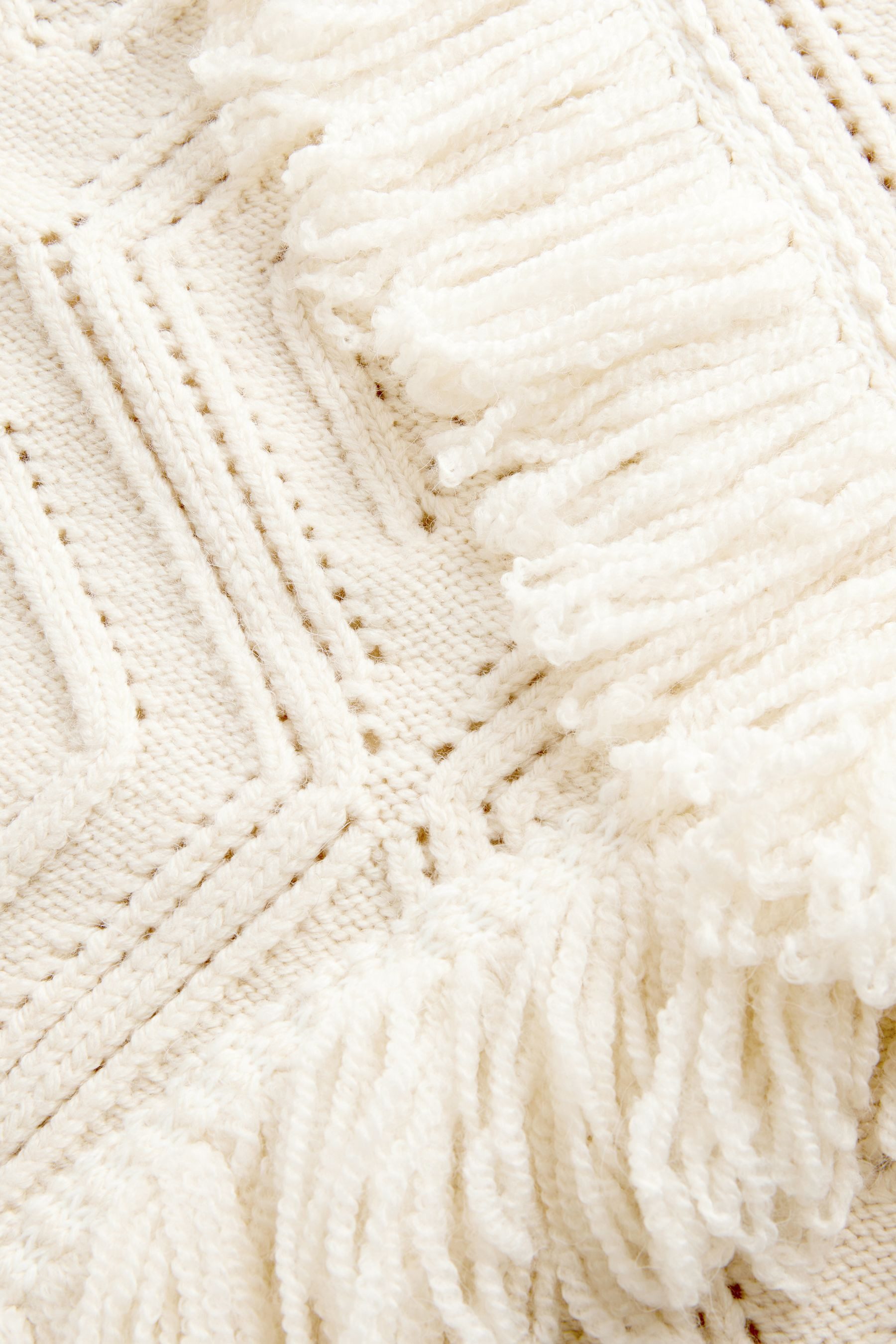 Next Strickponcho Strickponcho mit Quaste (1-tlg) günstig online kaufen