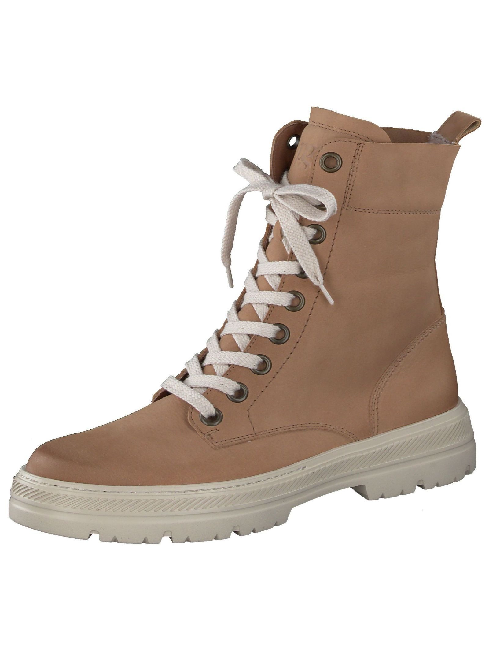 Stiefelette Nubukleder Schnürstiefelette