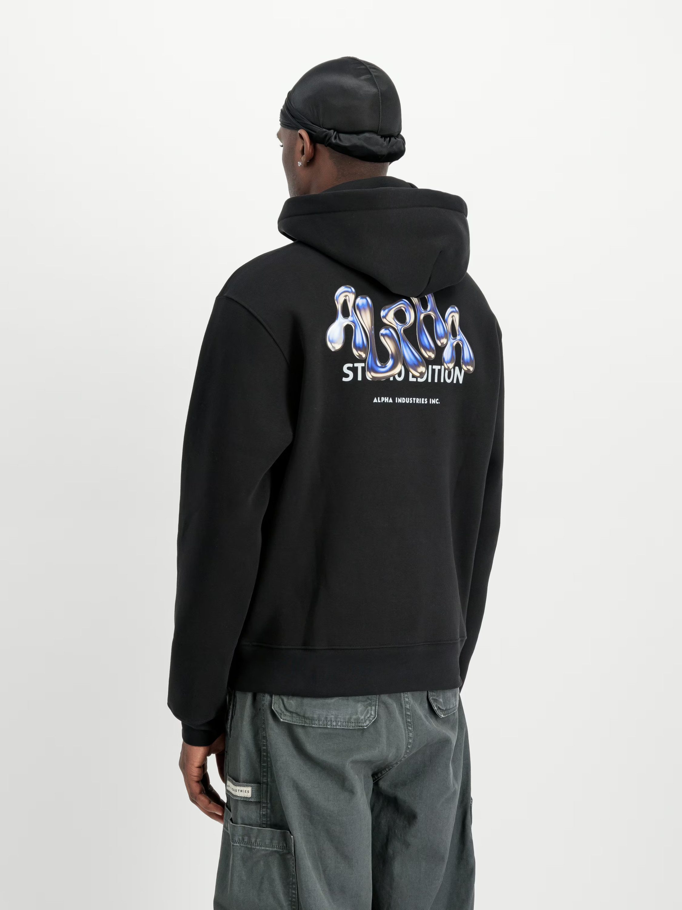 Alpha Industries Kapuzensweatjacke Studio Edition Backprint Hoodie