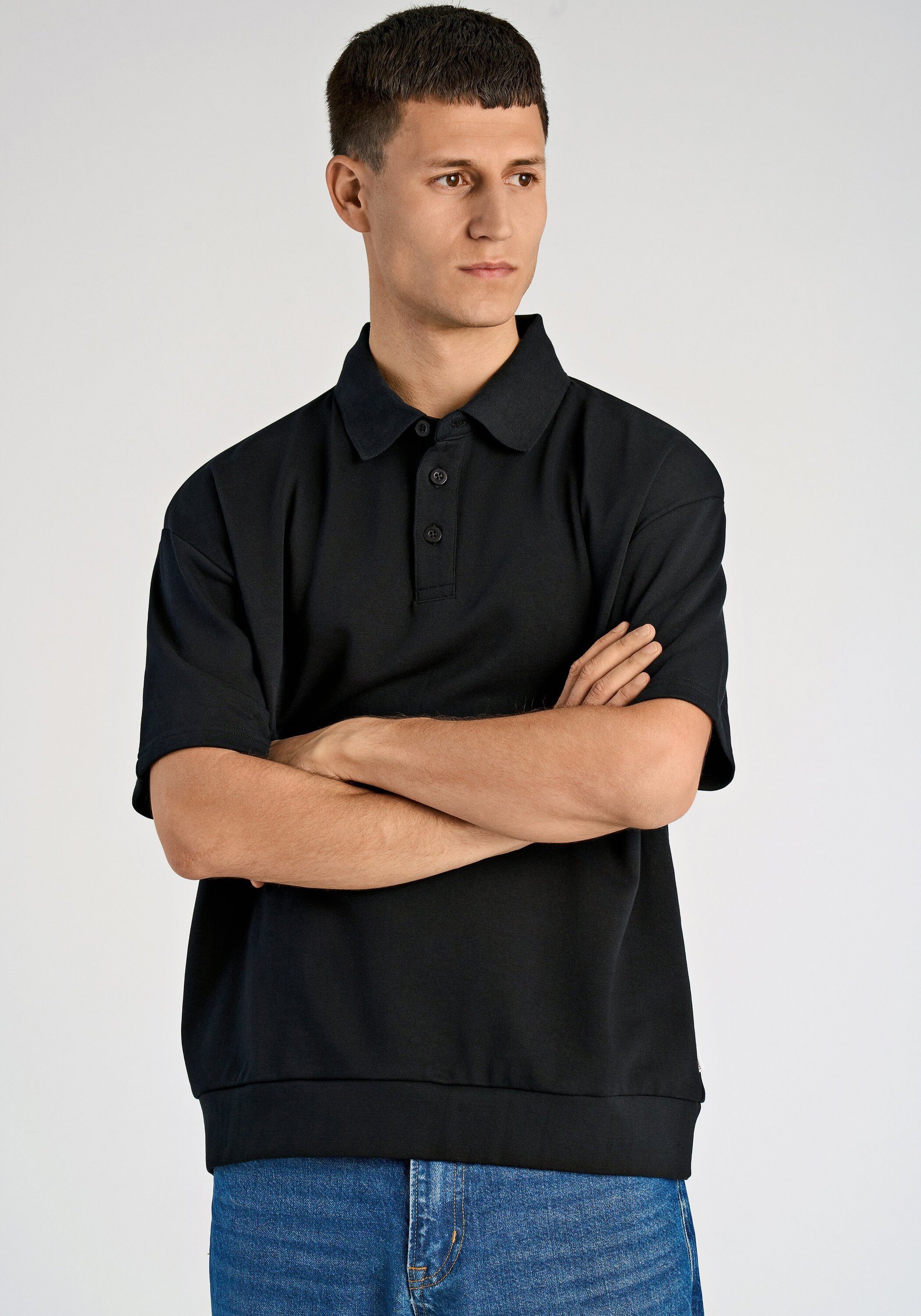 Poloshirt Poloshirt Oversize Fit