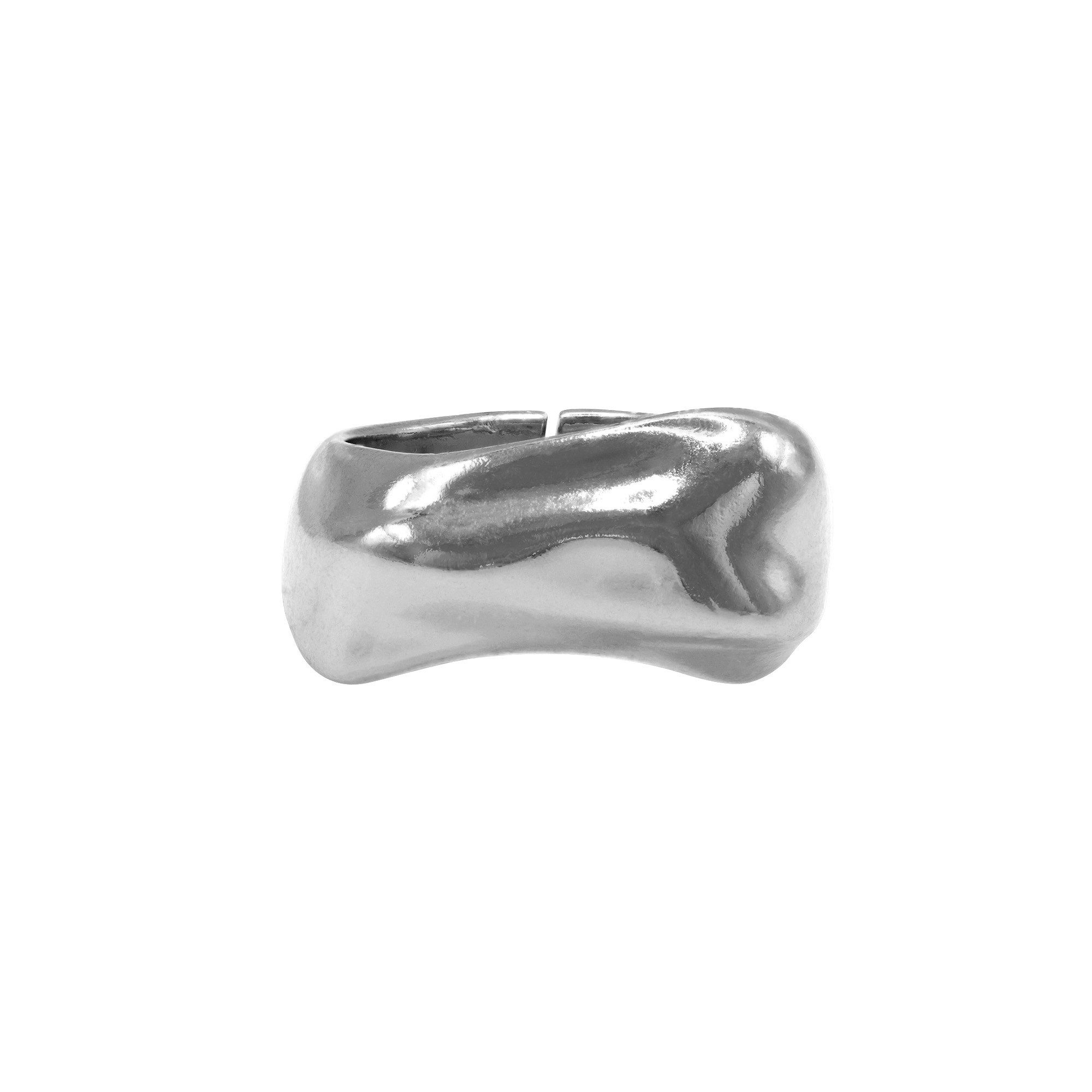 Heideman Fingerring Florie silberfarben poliert (Ring, 1-tlg., inkl. Geschenkverpackung), Damenring