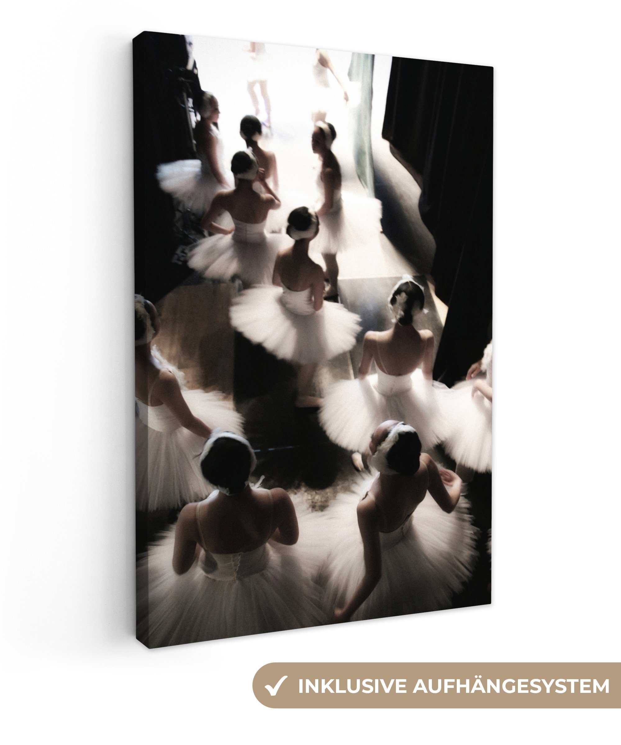OneMillionCanvasses® Leinwandbild Ballett - Ballerina - günstig online kaufen