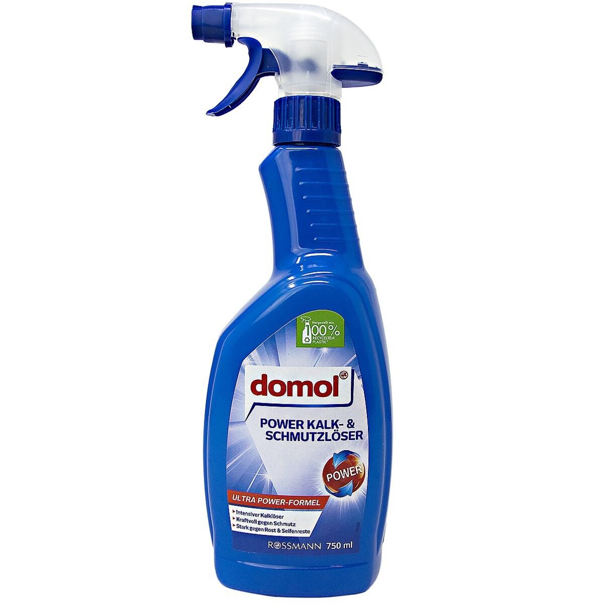 Domol Power Sanitärreiniger (750 ml, Kalk- und Schmutzlöser)
