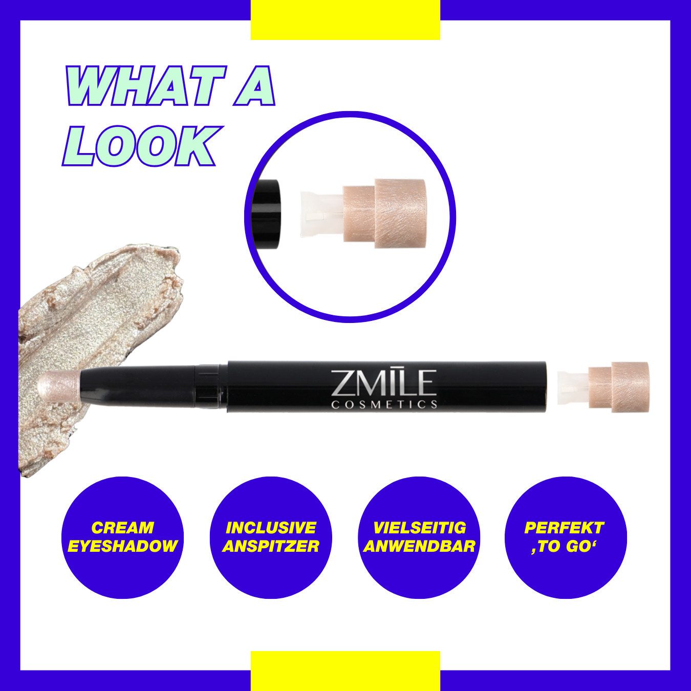 ZMILE COSMETICS Kosmetik-Set WHAT A LOOK!, 4-tlg., 4er-Pack, mit veganer Formulierung