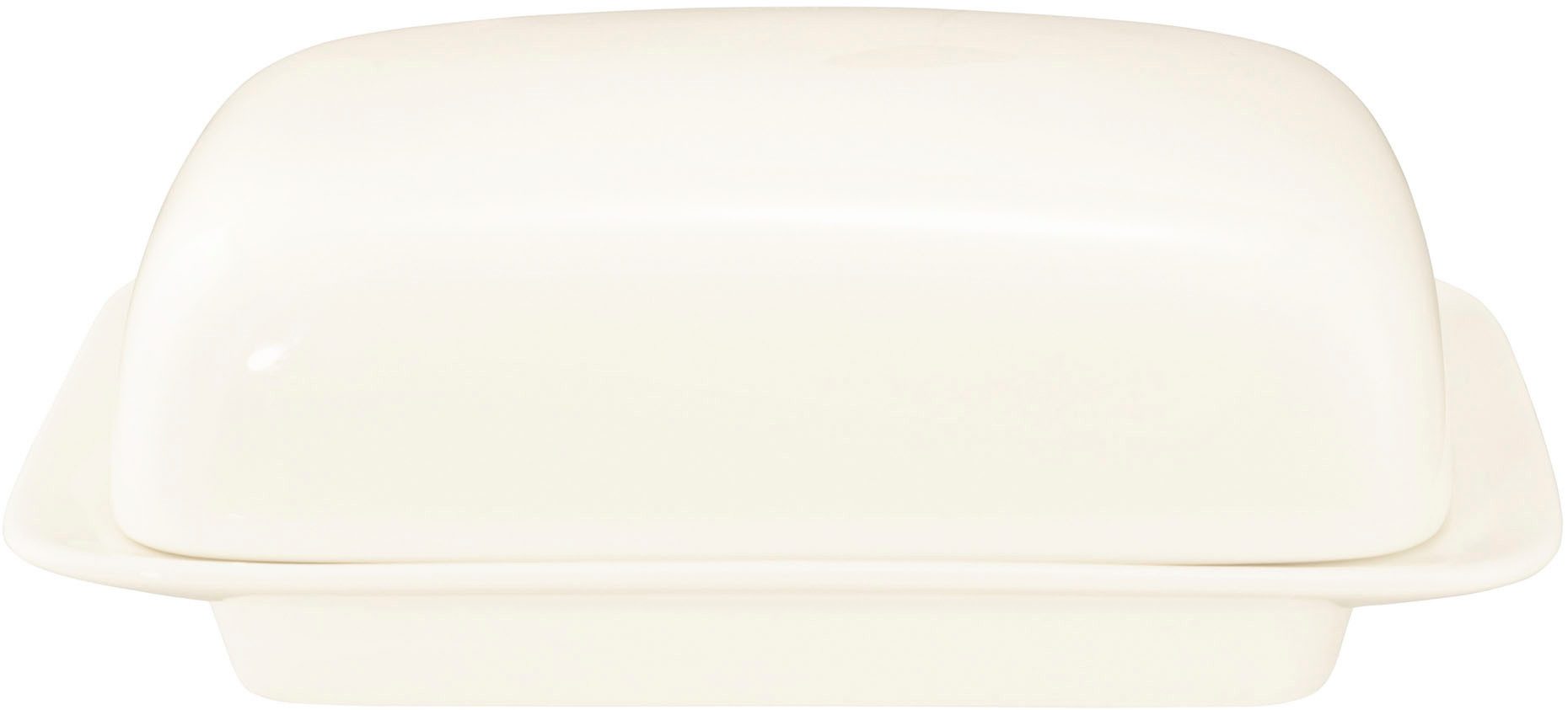 Seltmann Weiden Butterdose Savona, Porzellan, (2-tlg), Porzellandose für Butter 250g