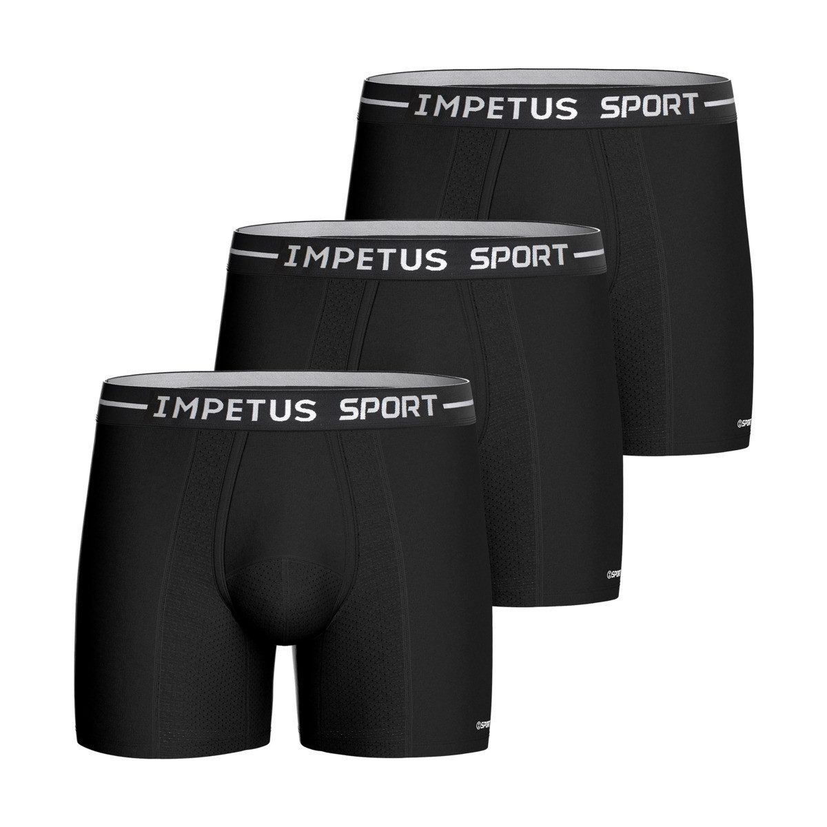 IMPETUS Boxershorts 2052B87 Herren (3-St) Unterhose, Retroshorts, Pants, Shorts, Slips