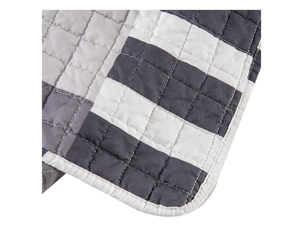 Woltu Tagesdecke, Bettdecke in Patchwork-Design blau günstig online kaufen