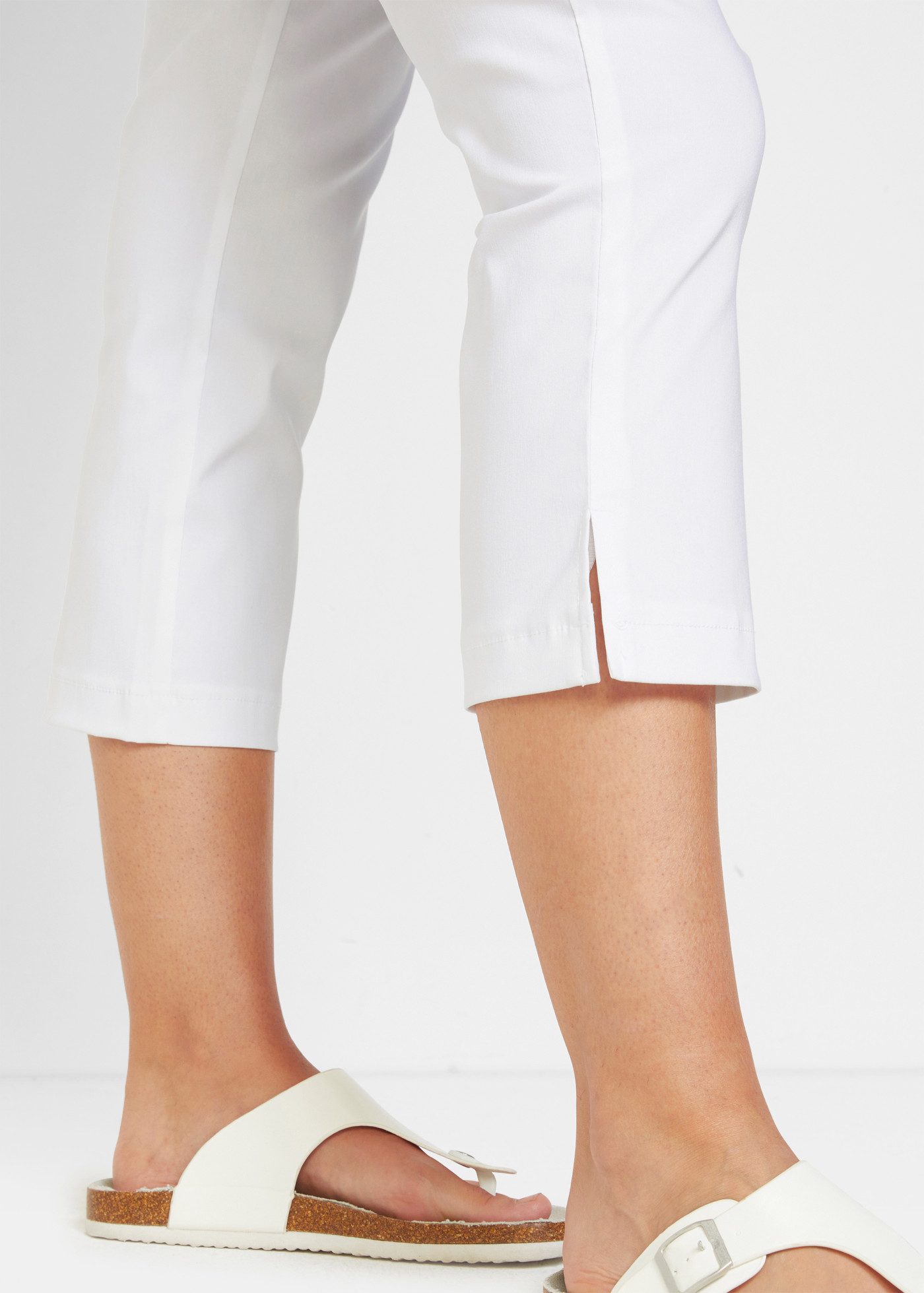 bonprix 7/8-Hose mit Elasthan-Anteil, Regular Fit, mit Bequembund – Bild 4 von 5