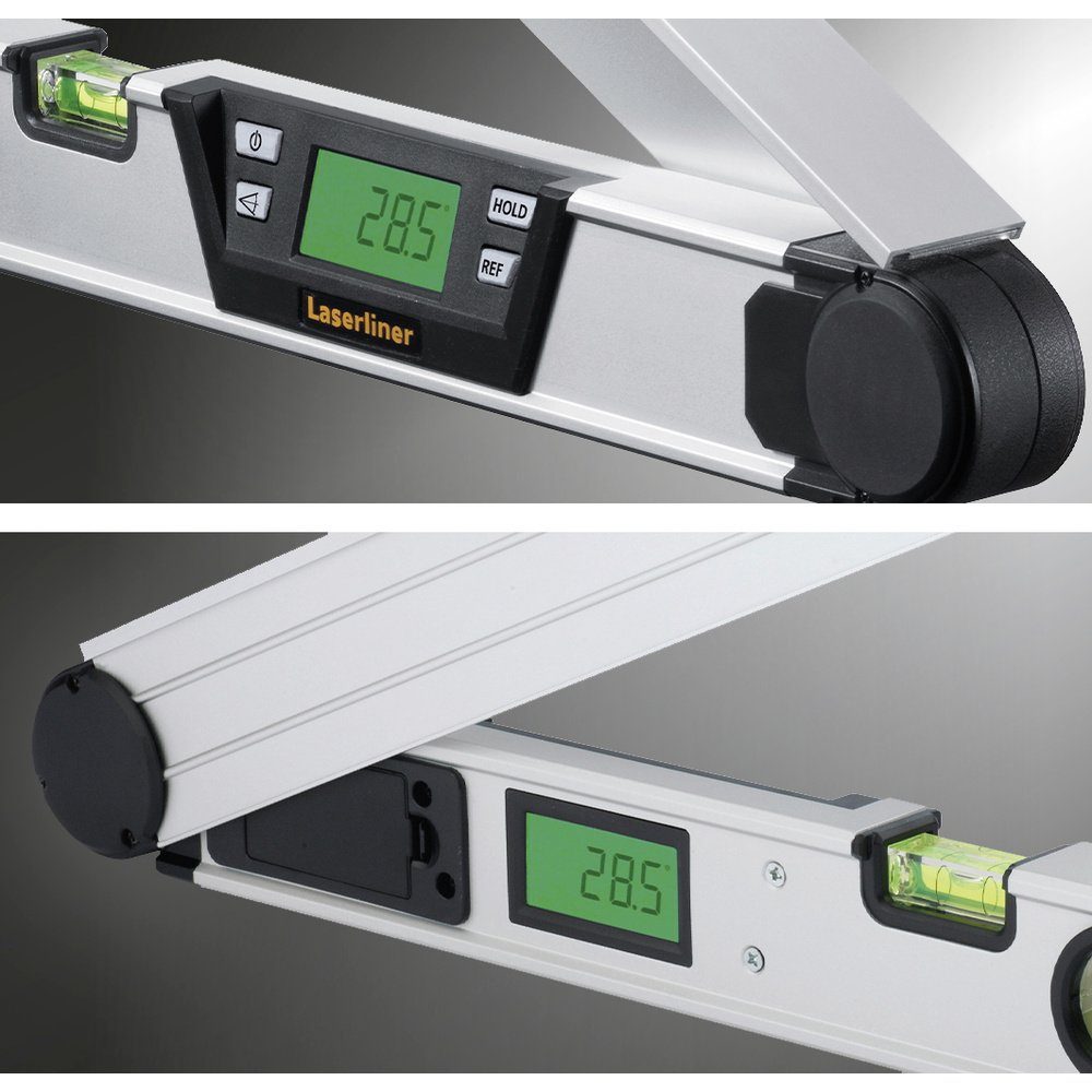 LASERLINER Winkelmesser Laserliner ARCOMASTER 40 075.130A-40 Digitaler Winkelmesser 400 mm 2, L:42.00 cm, (ARCOMASTER 40)