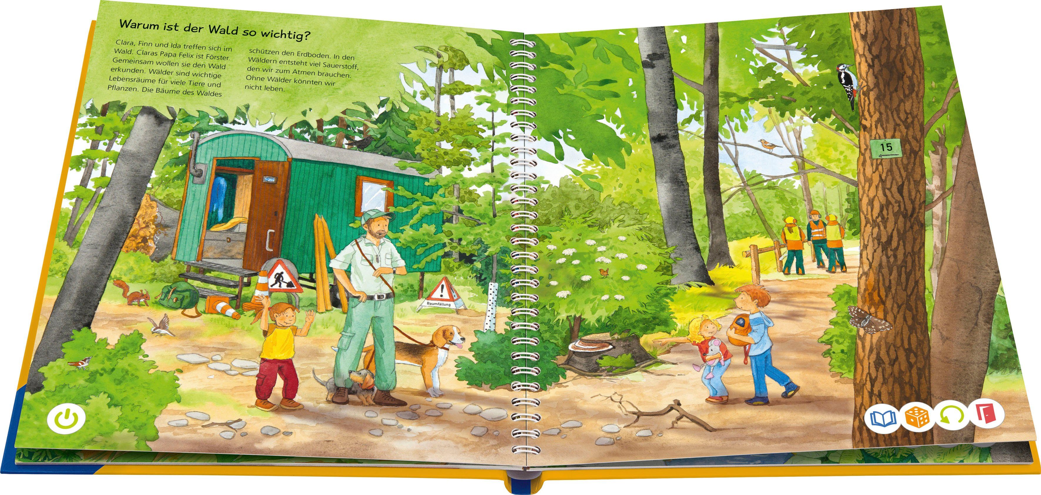 Ravensburger Kinderbuch tiptoi® WWW Unser Wald, Made in Europe