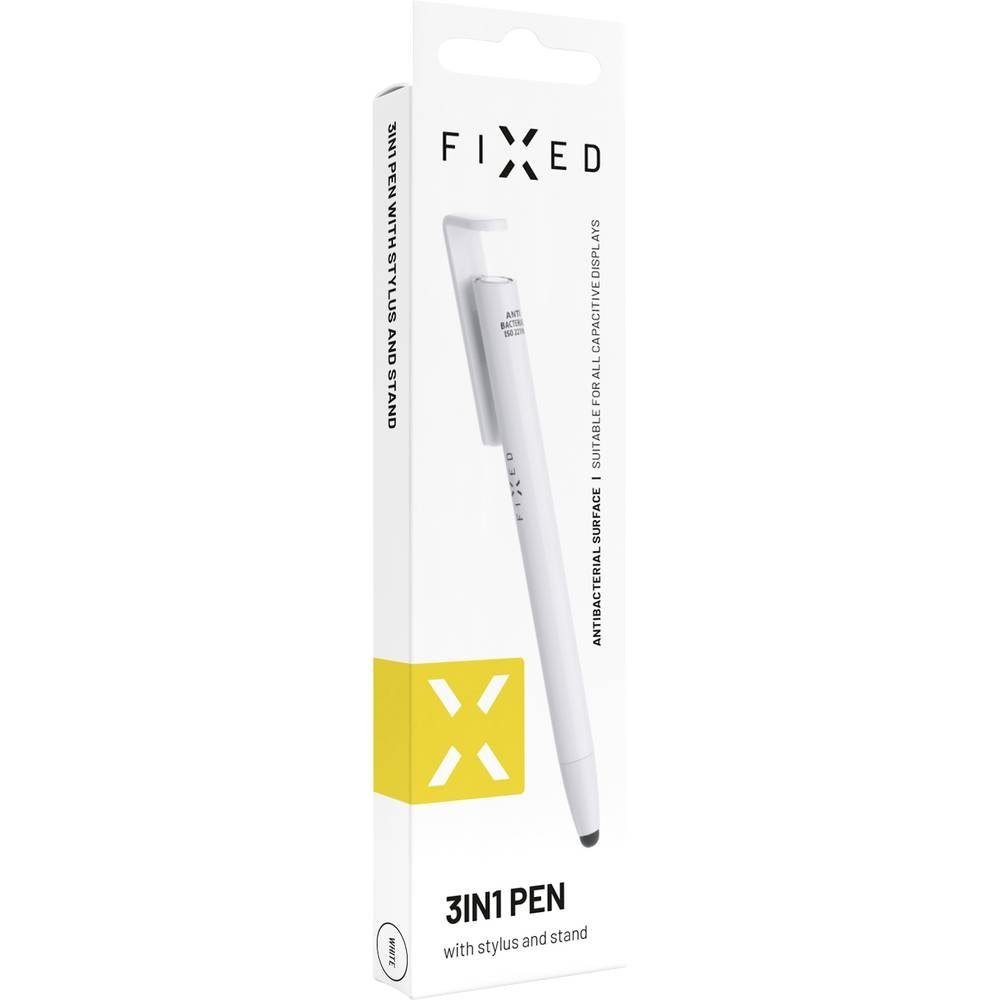 cemon Eingabestift 3in1 Stylus Stift mit antibakterielle Oberfläche FIXPEN-WH