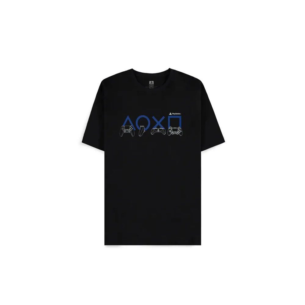 Playstation T-Shirt Controller Short Sleeved T-Shirt