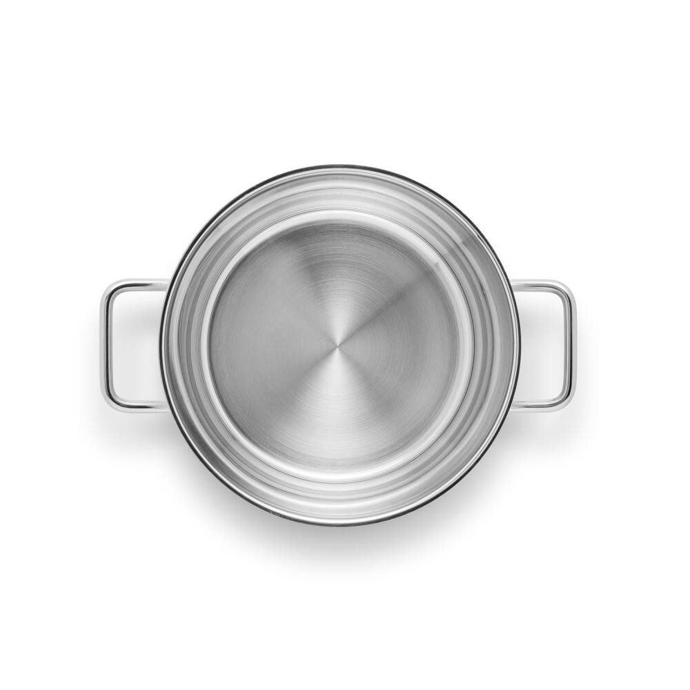 Eva Solo Kochtopf Stainless Steel 10 L, Aluminium, Edelstahl