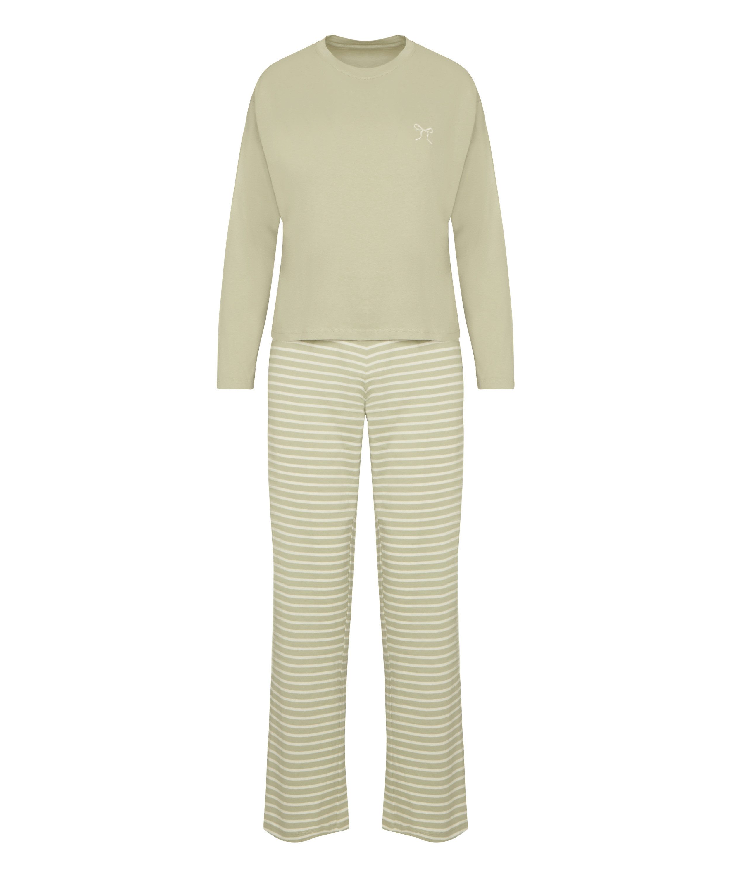 Hunkemöller Pyjama Pyjamaset Baumwolljersey – Bild 5 von 5
