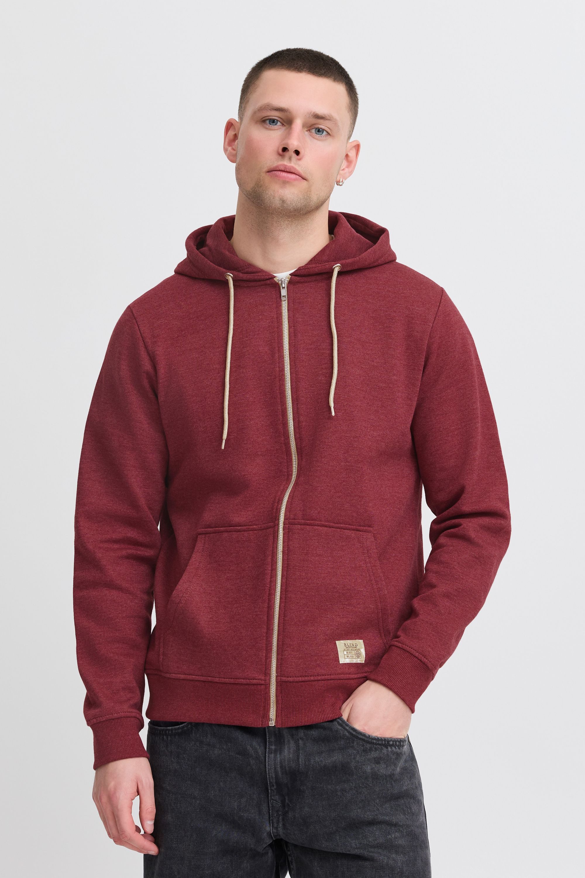 Blend Kapuzensweatjacke BHNoah Stilvolle Kapuzensweatjacke mit Taschen