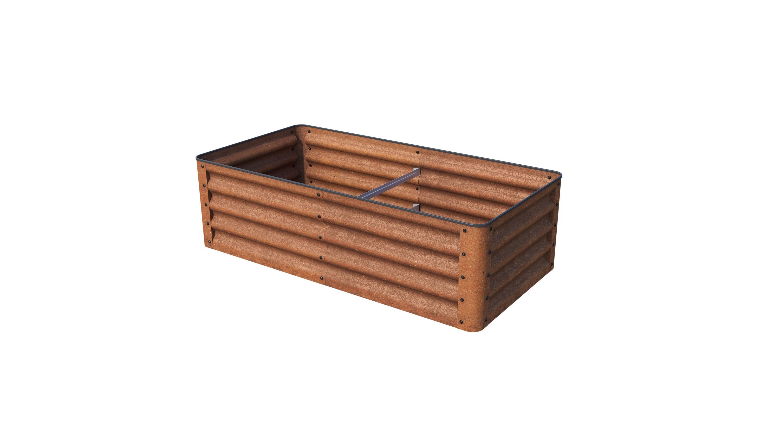 GFP Hochbeet GFP Primeyard LUCA Cortenstahl 120x60x35 cm, Corten Stahl