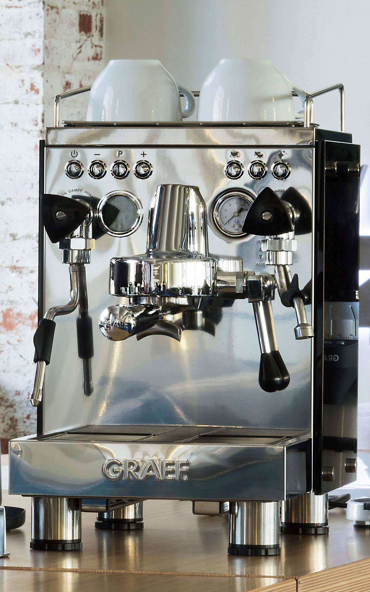 Siebträgermaschine Graef Espressomaschine "contessa"