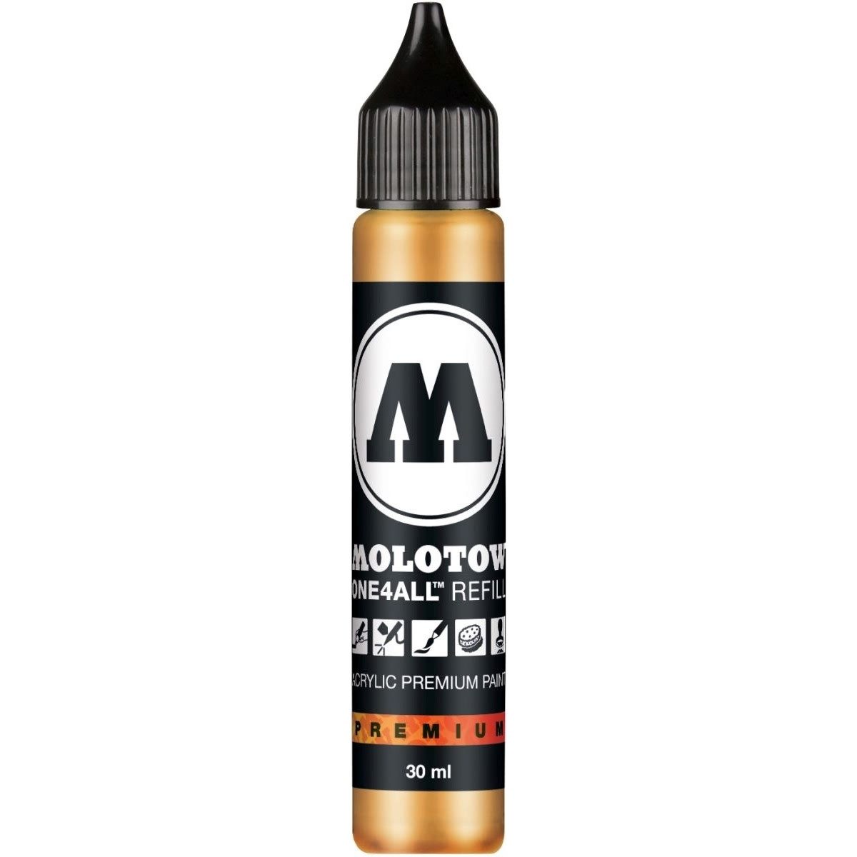 MOLOTOW Füllhalter Nachfülltinte One4All für Permanentmarker 30ml vanille pastell