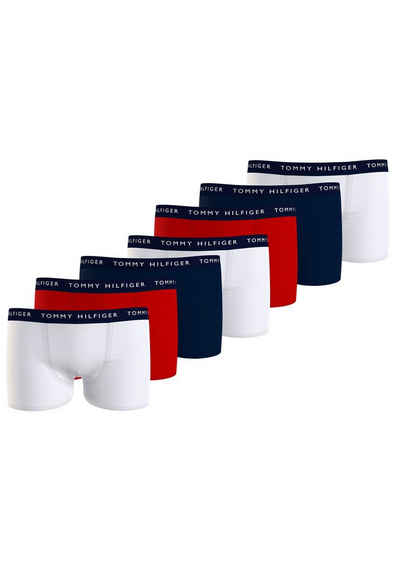 Tommy Hilfiger Underwear Trunk 7P TRUNK (Packung, 7-St., 7er-Pack) Kinder bis 16 Jahre