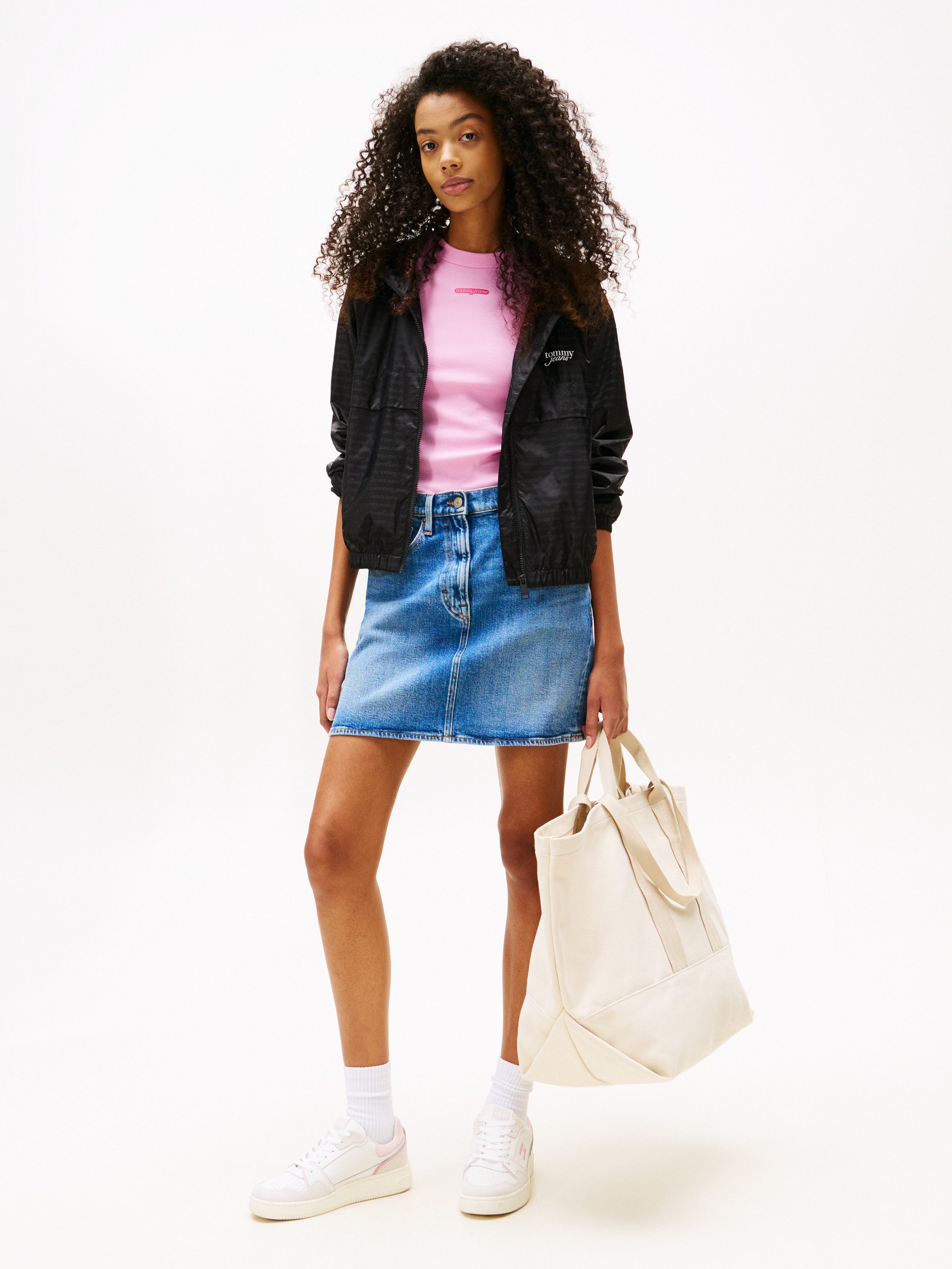 Tommy Jeans Windbreaker TJW JACQUARD WINDERBREAKER günstig online kaufen