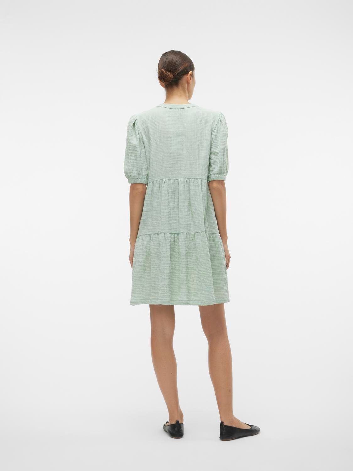 Vero Moda mini dress VMNATALI 2/4 LACE SHORT DRESS WVN GA SPE