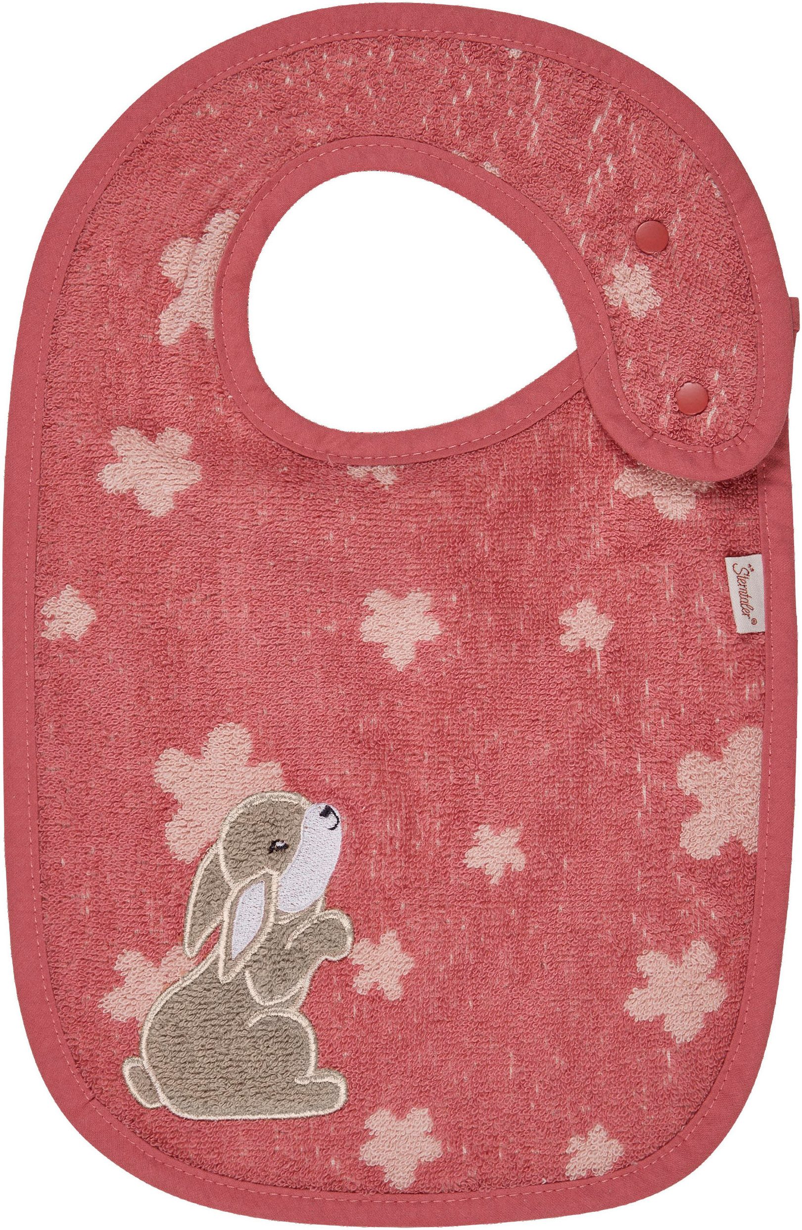 Sterntaler® Lätzchen Druckknopf Hase Hanni, Made in Europe