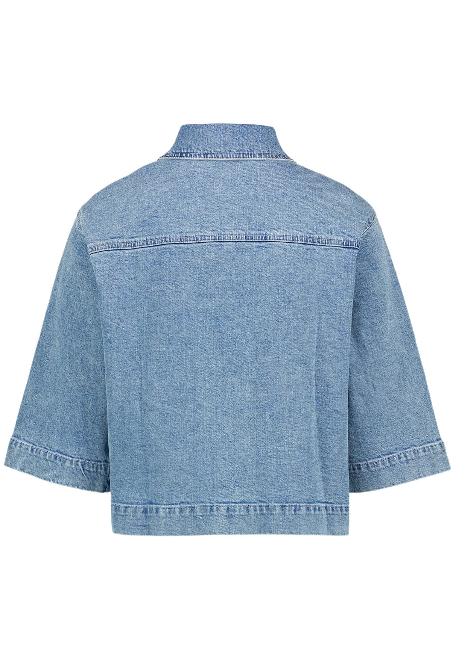 Zero Jackenblazer Damen im Jeans-Look Material.