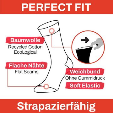 Chili Lifestyle Strümpfe Socken Diabetiker, 4 Paar, Weichund, Damen, Herren, Supersoft