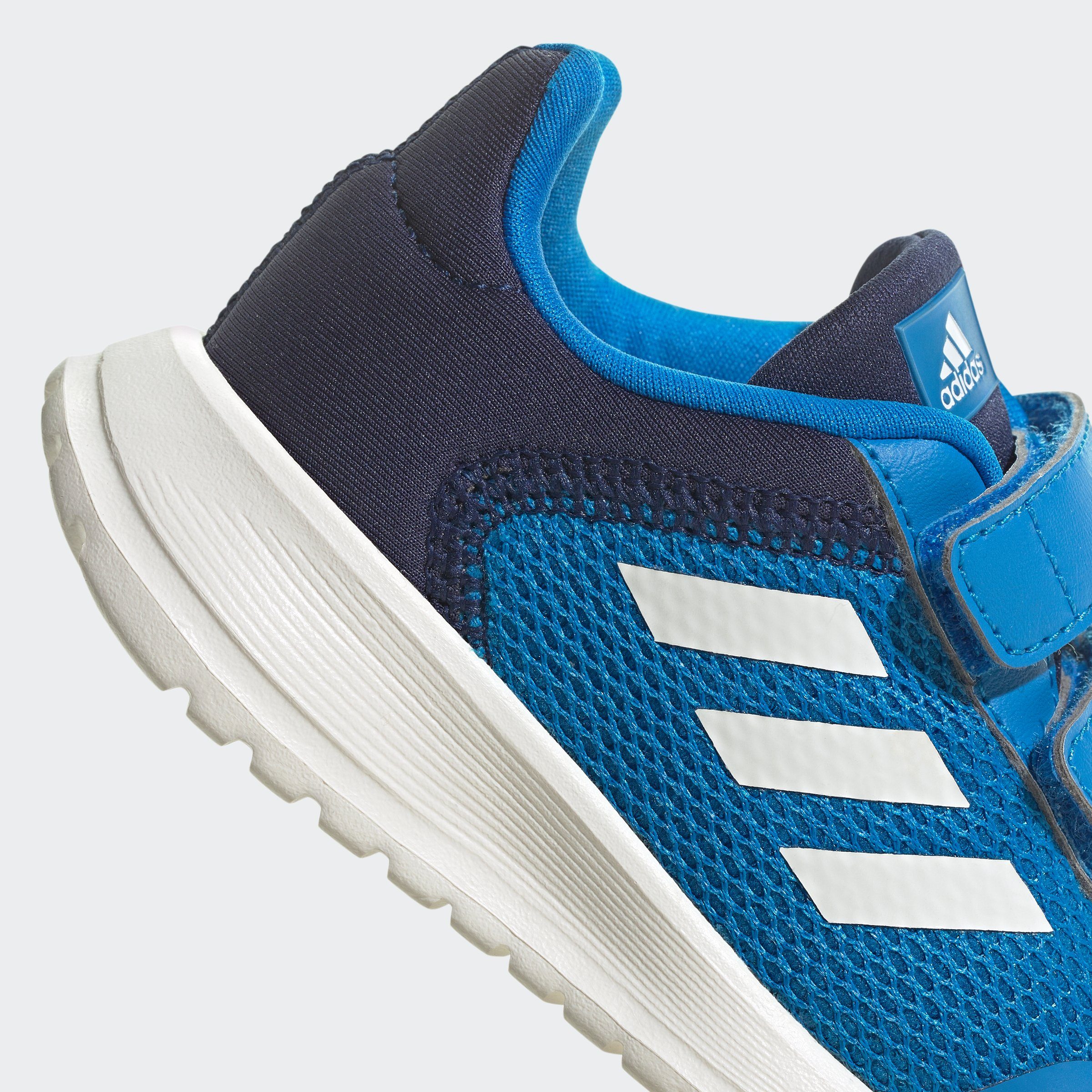 adidas Sportswear TENSAUR RUN Klettverschluss White Core / Blue Dark Rush / mit Blue Sneaker