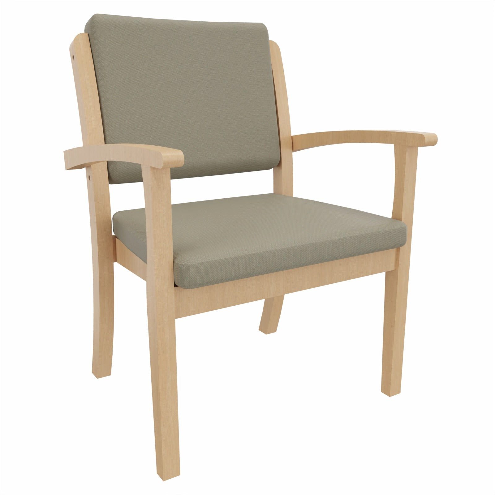 einrichtungsdesign24 Armlehnstuhl Schwerlaststuhl Alexander XXL mit Armlehnen für Schwergewichtige, 49cm Sitzhöhe