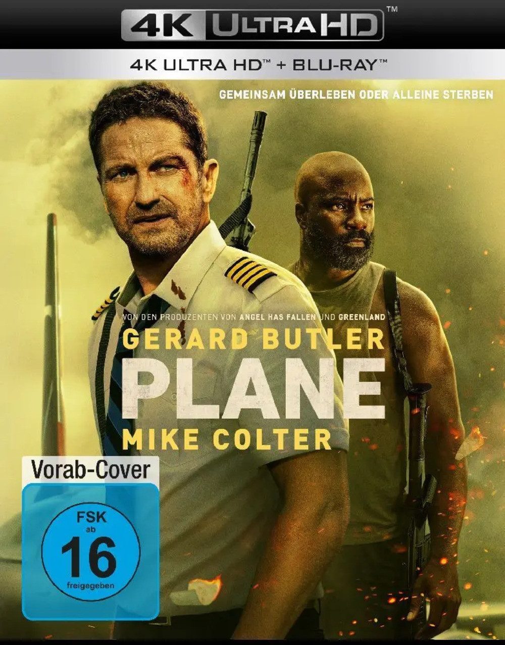 Blu-ray Plane, 1 4K UHD-Blu-ray + 1 Blu-ray