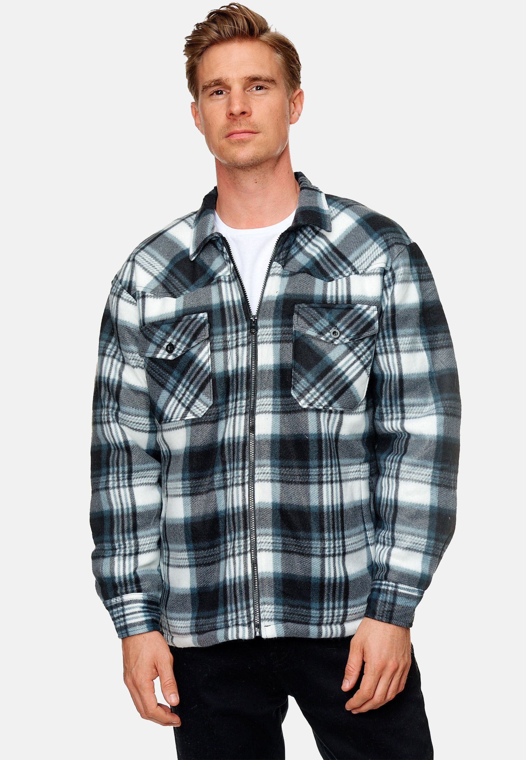 Egomaxx Blouson Fleece Holzfäller Kariert Gefüttert günstig online kaufen