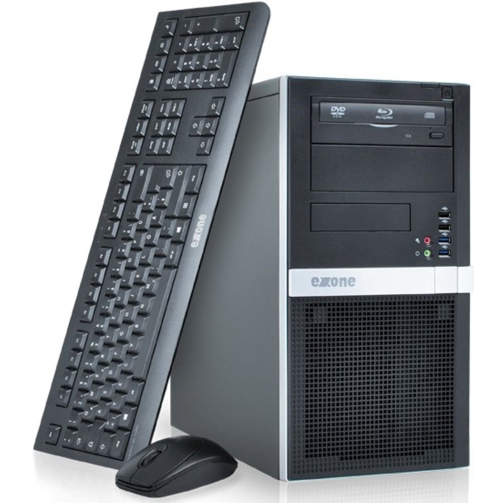 exone Business 1203 (139154) 1 TB SSD / 16 GB - Desktop PC - schwarz ...