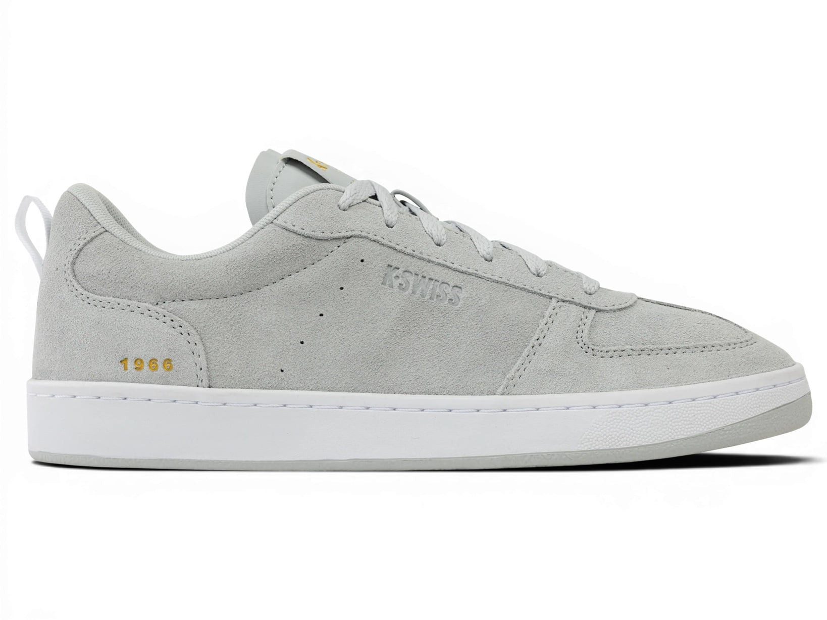 K-Swiss Court Varsity Leder grau Herren Sneaker