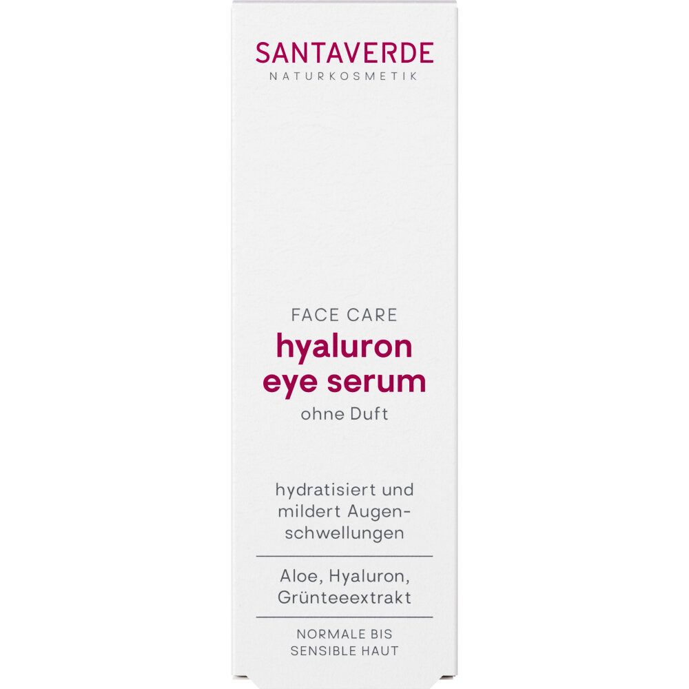 SANTAVERDE GmbH Gesichtspflege Hyaluron Eye Serum, 10 ml