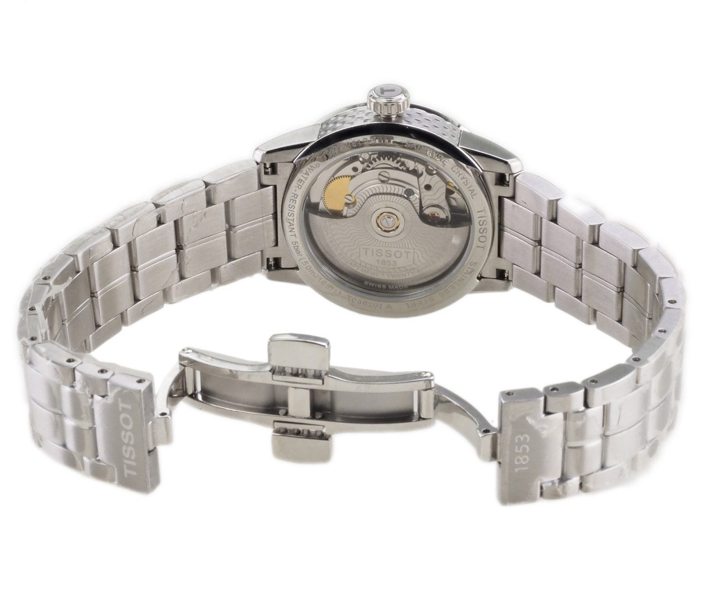 Tissot Automatikuhr Tissot Automatik Damen Uhr T0862071130100 Luxury Automatic Powermatic, (Silber)