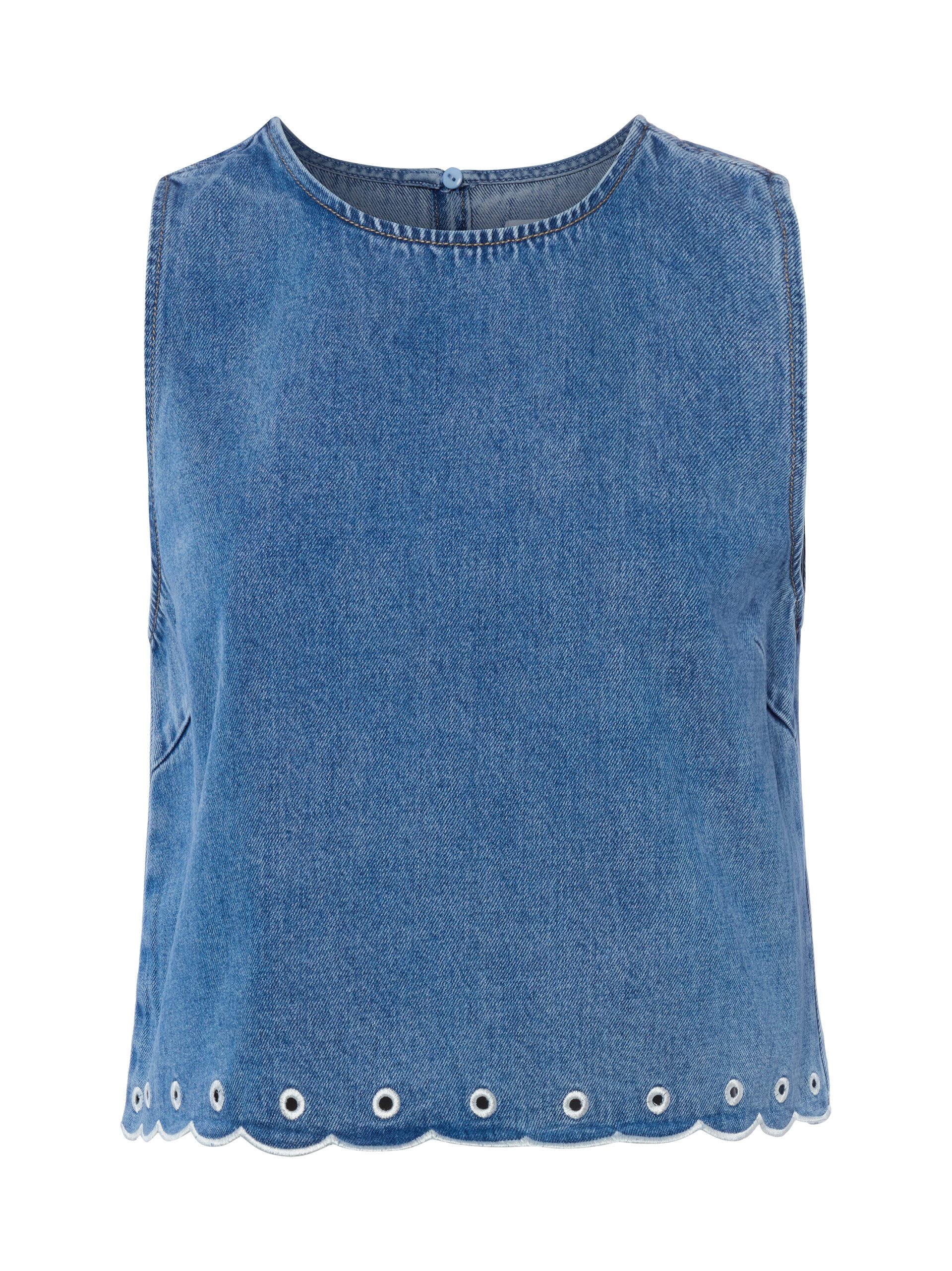 EDITED Jeansbluse Cecelia