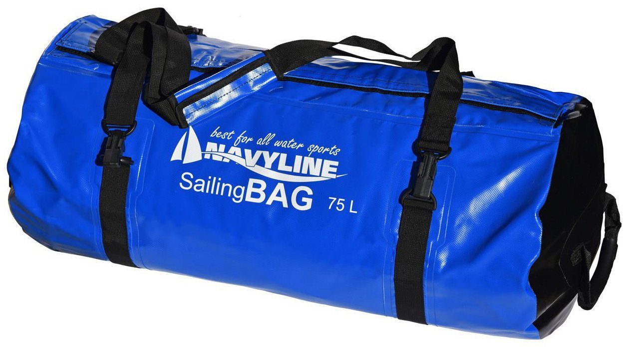 crazy4sailing Wasserdichte Reisetasche, Bag, NAVYLINE 75 Liter Reisetasche C4S, Sailing