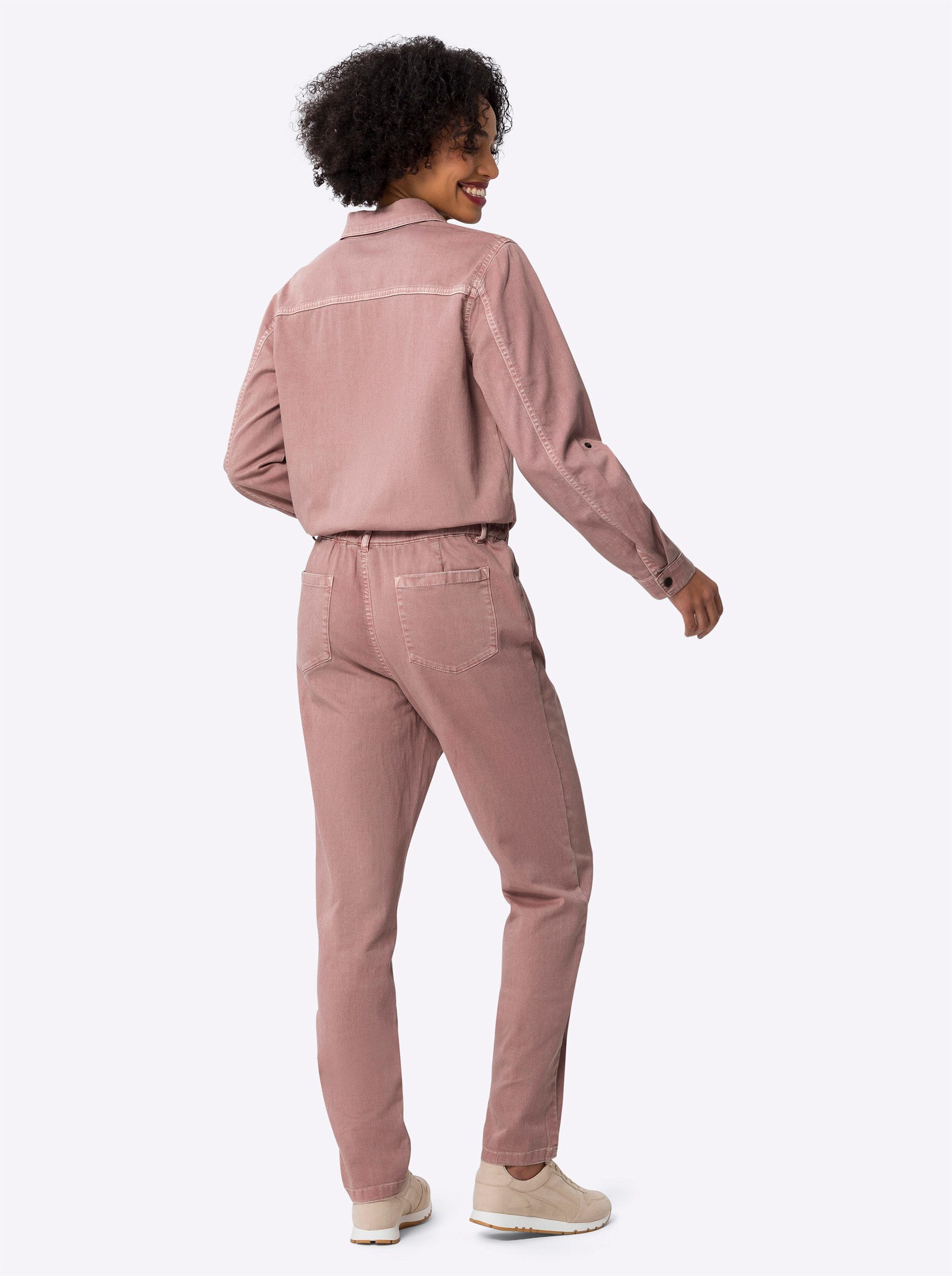 heine Jumpsuit Jumpsuit Innenbeinlänge ca. 77 günstig online kaufen