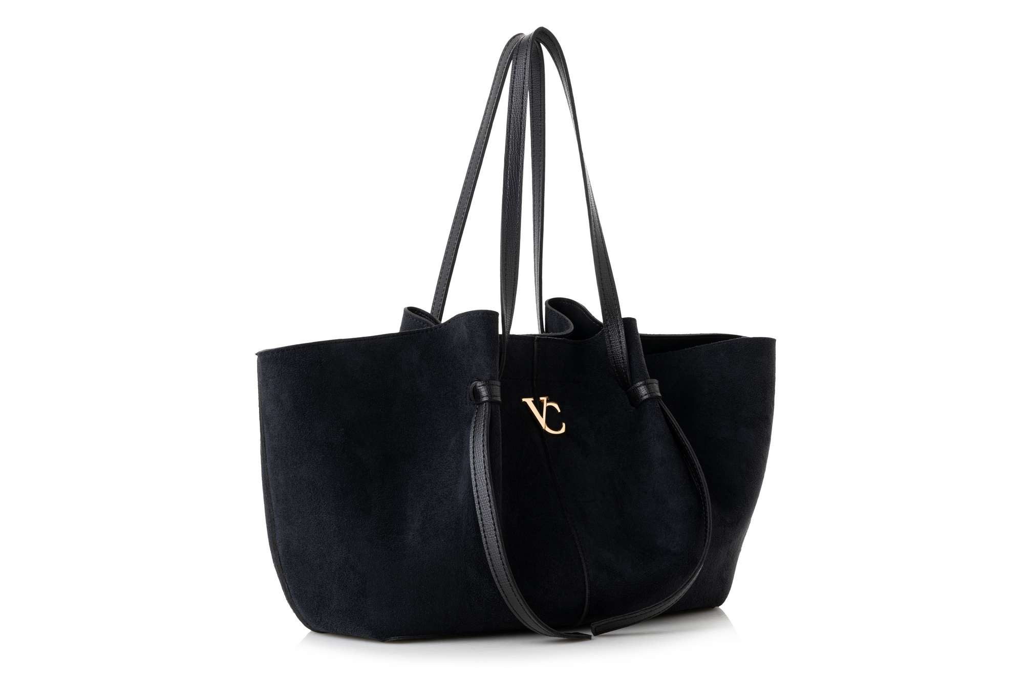 lucky bees Shopper Tote Bag Foggia (1-tlg., 1-tlg. Tasche), Statement-Piece Pflegeleichtes Material Elegante Leder-Optik