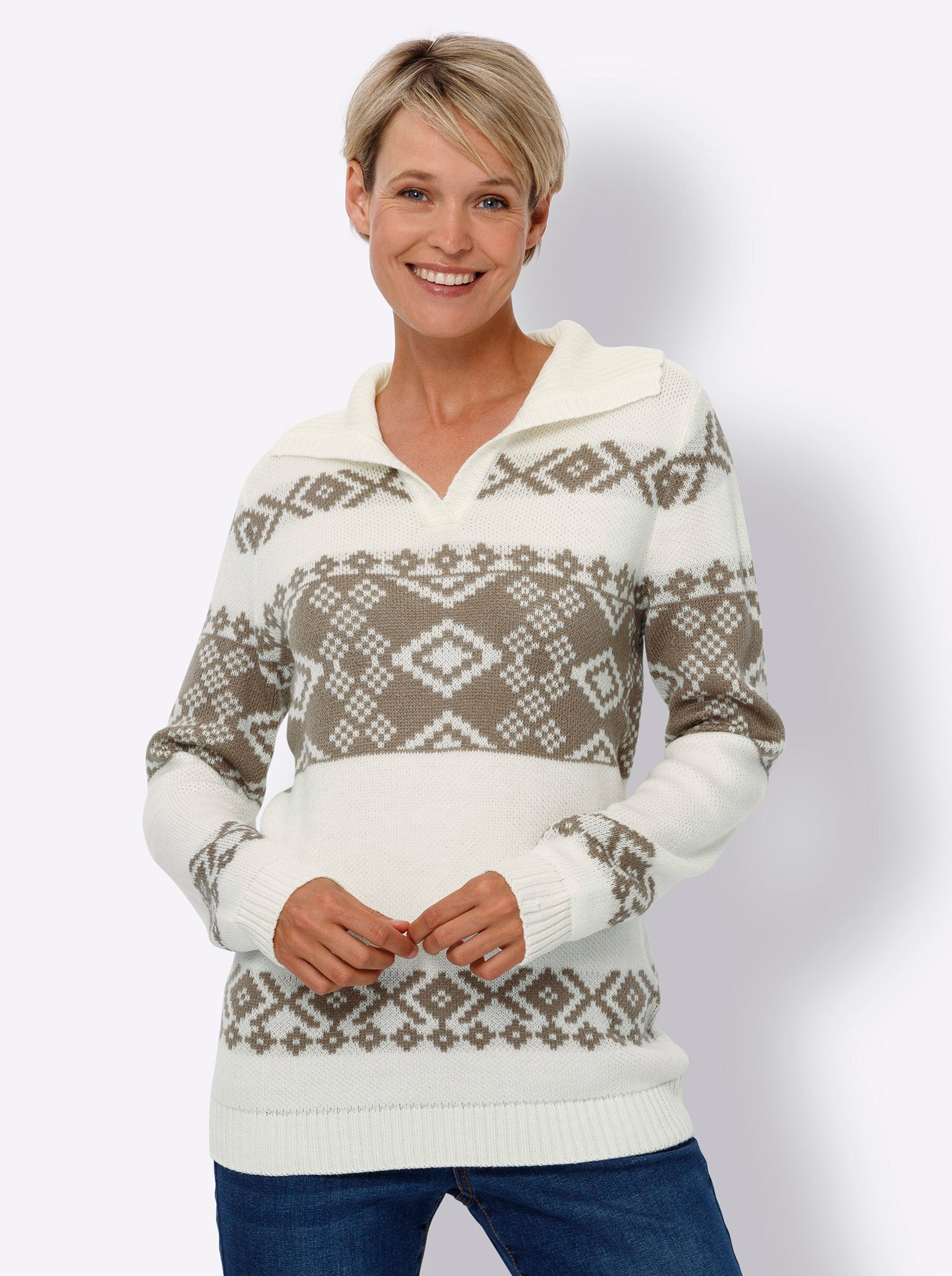 Strickpullover Norwegerpullover