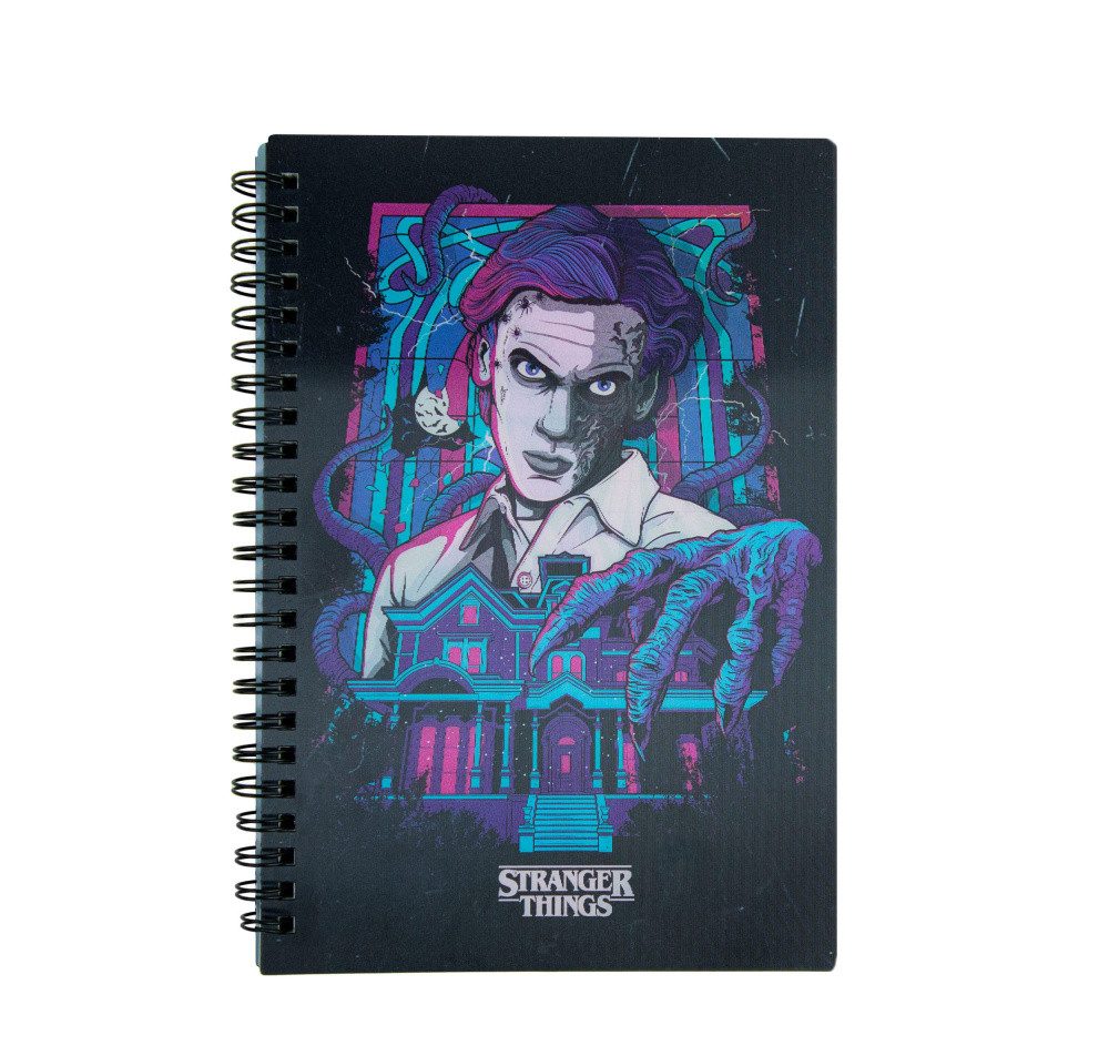 Cinereplicas Notizbuch Stranger Things Notizbuch Lenticular Vecna