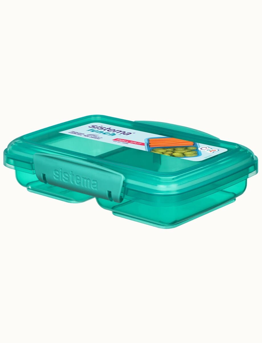 Aufbewahrungsbox Sistema 350ml Small Split Lunch - Teal