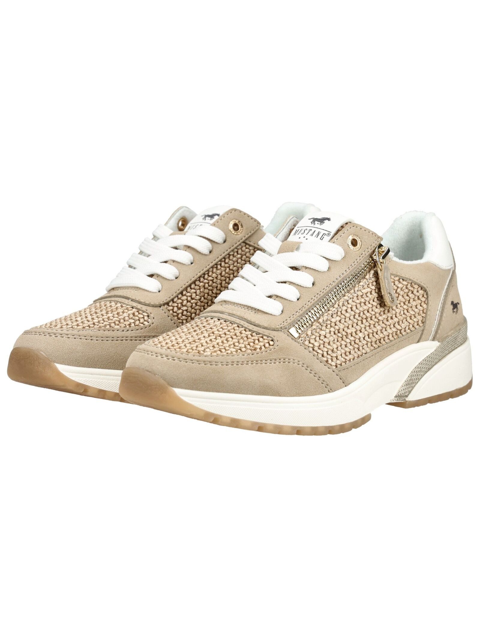 Mustang Shoes Mustang Shoes Sneaker Lederimitat/Textil Sneaker – Bild 4 von 5