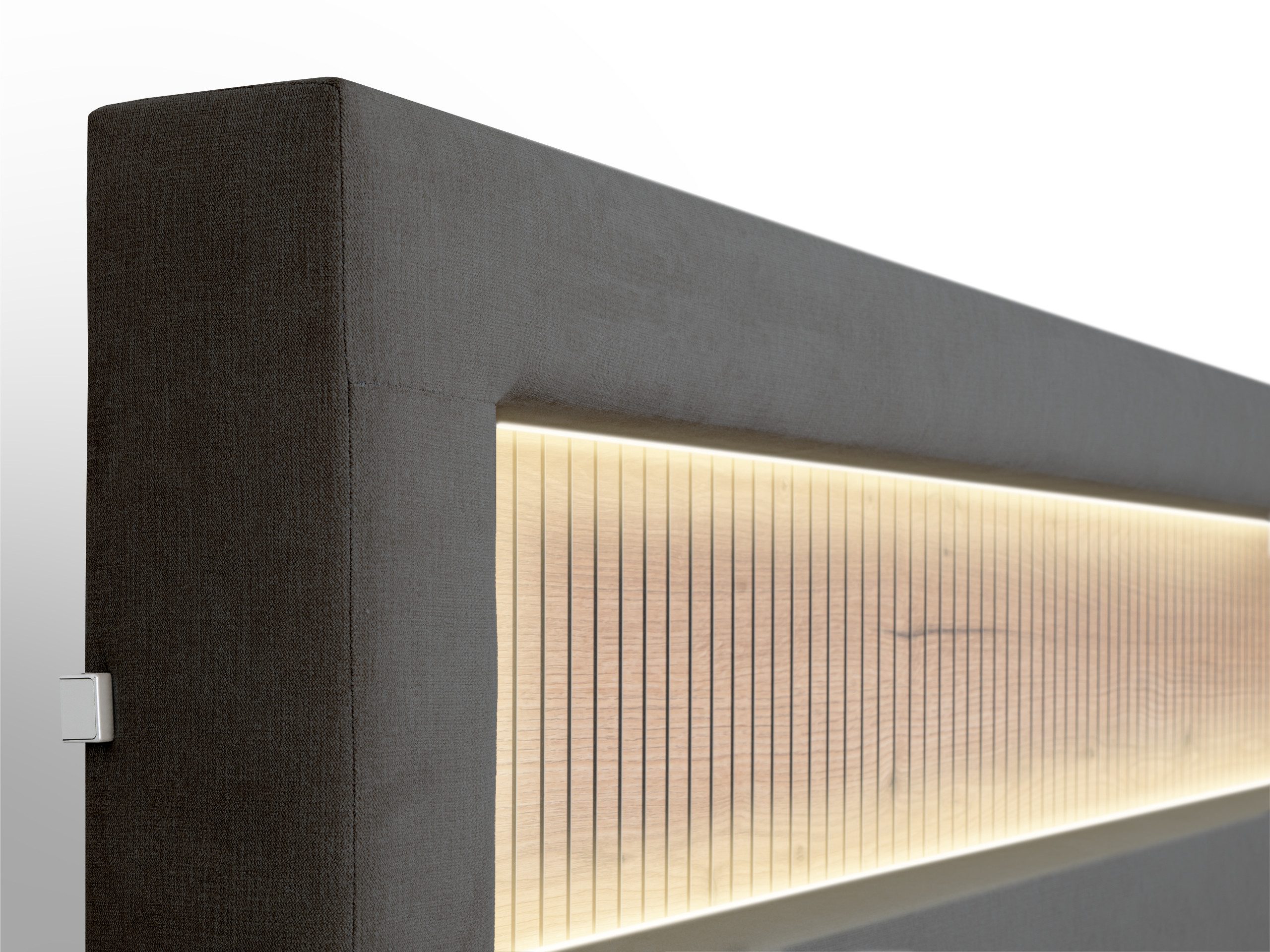 wonello Boxspringbett Espoo 2, mit LED-Beleuchtung, günstig online kaufen