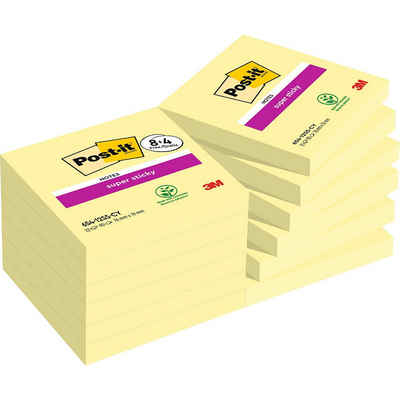 Post-it® Whiteboard Marker 8 + 4 GRATIS: Post-it® Super Sticky Haftnotizen extrastark gelb 8