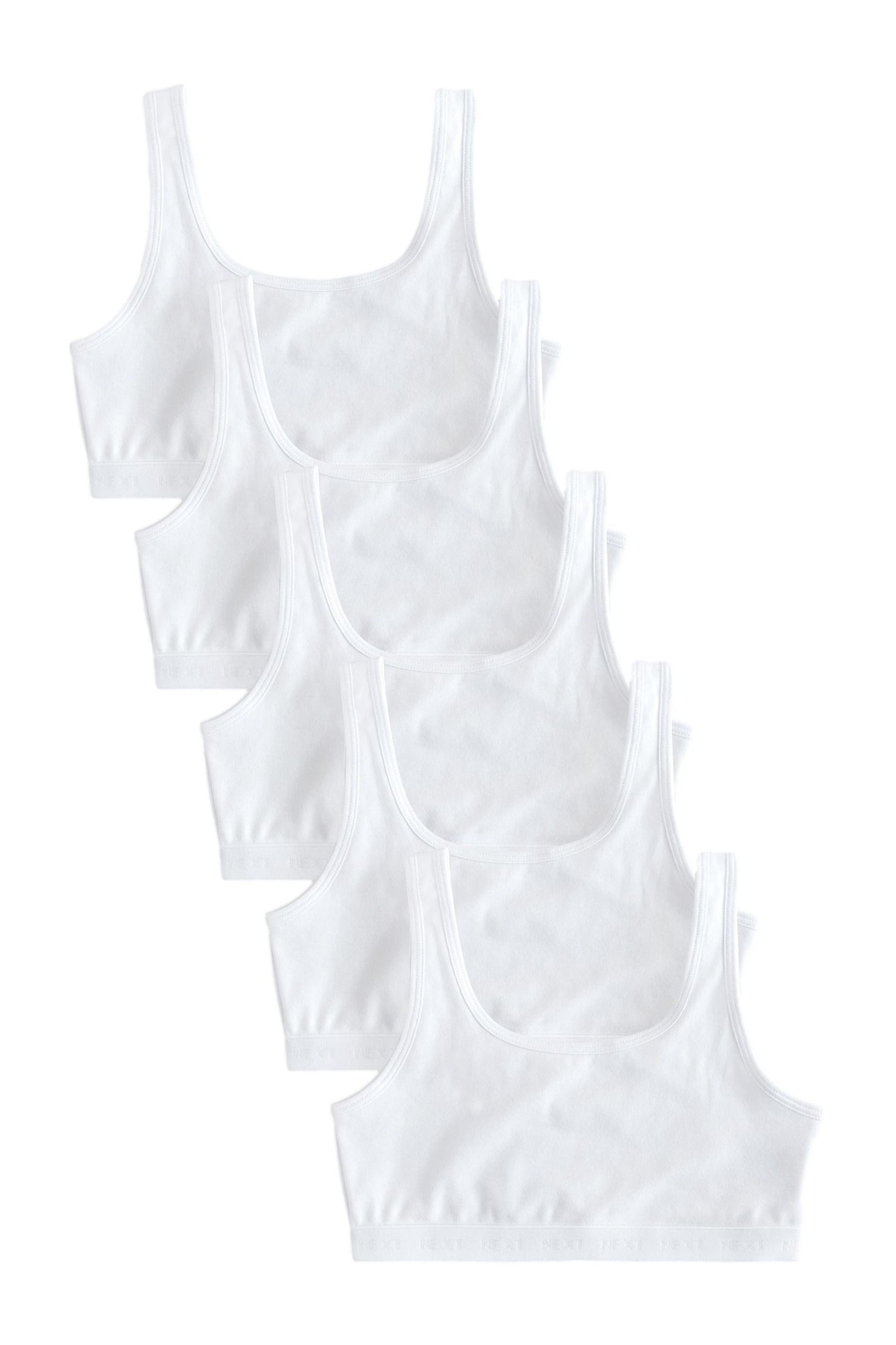 Next Crop-Top Kurz-Top mit U-Boot-Ausschnitt (5-tlg)