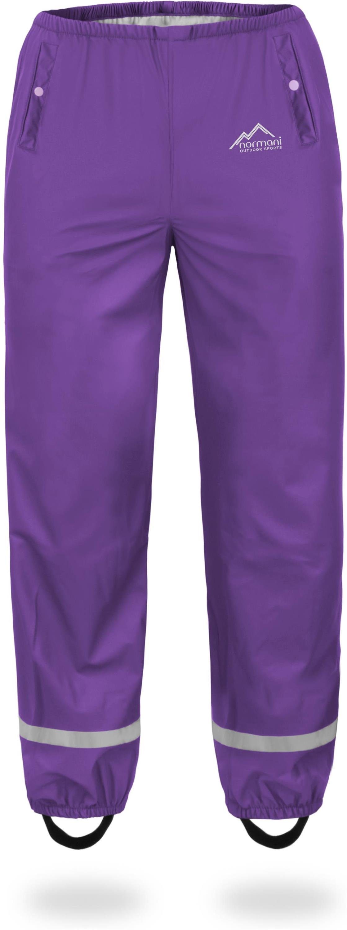 Regenhose Pink - Kinder wasserdichte und Mädchen normani Wind- Jungen Reflektoren Regenhose Regenhose und York mit